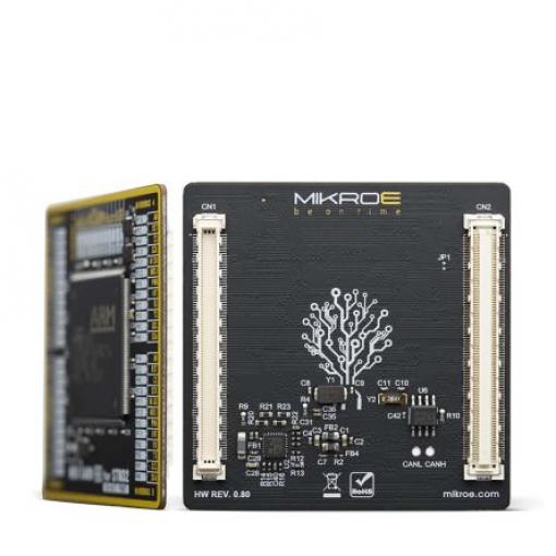 MikroElektronika Vývojový nástroj pro mikrokontroléry, STM MIKROE-3682, Mikrokontrolér, ARM Cortex-M7, Vývojová sada