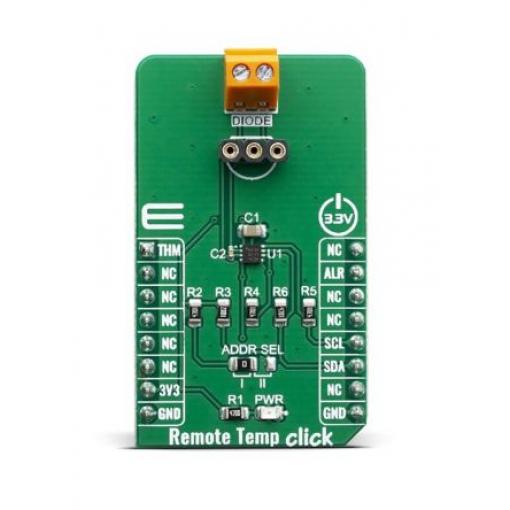 klasifikace: Vývojová sada for EMC1833, pro použití s: EMC1833 Remote Temp Click MIKROE-3685 MikroElektronika
