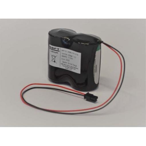 Baterie D LS33600 2S1P 3.6 V Lithium-thionyl chlorid 17 Ah Saft