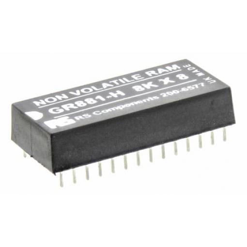 NVRAM GR881-HT, 64kbit Průchozí otvor, počet kolíků: 28 -40 °C až +85 °C, 4.75 V až 5.5 V, PDIP
