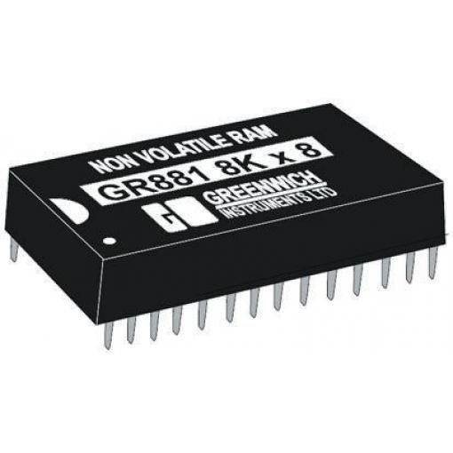 NVRAM GR3281-HT, 256kbit Průchozí otvor, počet kolíků: 28 -40 °C až +85 °C, 4.75 V až 5.5 V, PDIP
