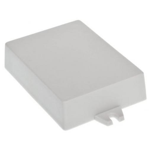 RS PRO Pouzdro, řada: Z5 IP54 Nestíněný barva Světle šedá ABS 90 mm 22 mm 65 mm