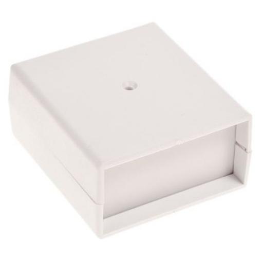 RS PRO Pouzdro, řada: Z6 IP40 Nestíněný barva Světle šedá IK05 Polykarbonát 74 mm 36 mm 68 mm