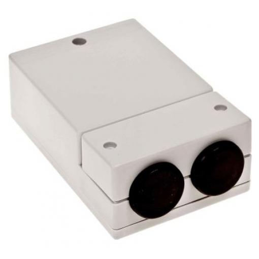 RS PRO Pouzdro, řada: Z6 IP40 Nestíněný barva Světle šedá IK07 ABS 120 mm 43 mm 80 mm
