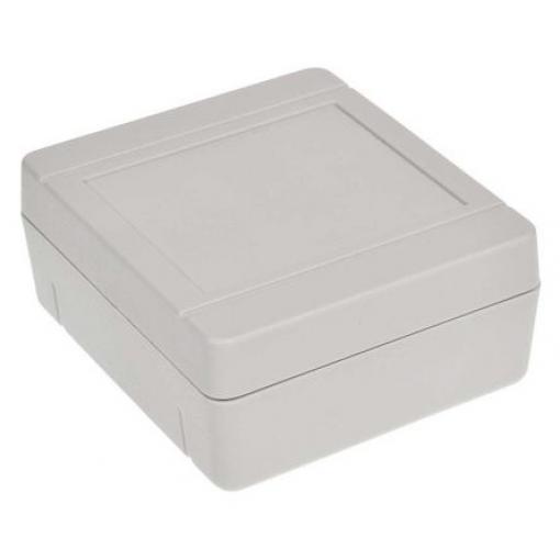 RS PRO Pouzdro, řada: Z7 IP54 Nestíněný barva Světle šedá IK06 Polykarbonát 90 mm 38 mm 80 mm
