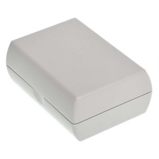 RS PRO Pouzdro, řada: Z9 IP52 Nestíněný barva Světle šedá Polykarbonát 65.5 mm 26.5 mm 46.5 mm