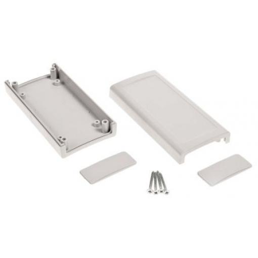 RS PRO Pouzdro, řada: Z9 IP53 Nestíněný barva Světle šedá IK07 Polykarbonát 120.8 mm 31.1 mm 60.7 mm