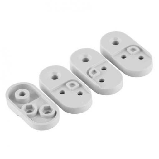 Montážní spona RS PRO, Polykarbonát Příslušenství skříně RS PRO 1920695 8.1 mm, délka: 48.8 mm 23.9 mm