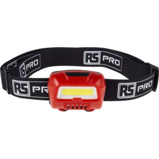 RS PRO COB LED Čelová svítilna 350 lm RSPRO-H24