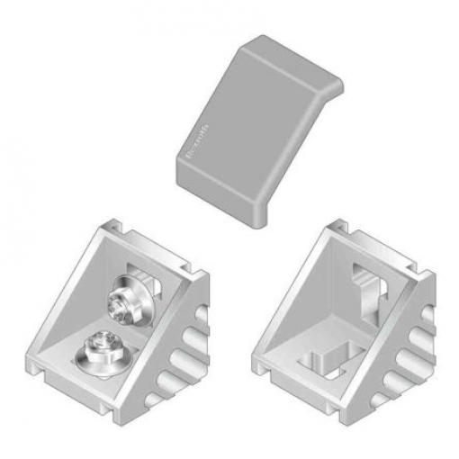 Bosch Rexroth Úhlová krytka Propojovací komponent 50 mm 10 mm