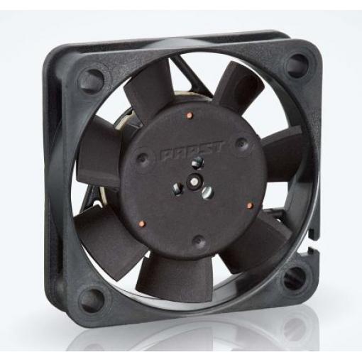ebm-papst Axiální ventilátor, řada: 400 F, průtok vzduchu: 8 m³/h 0.7 W 12 V dc 58 mA IP20 40 mm 40 mm 10 mm