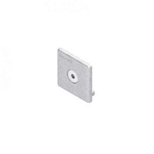 Bosch Rexroth Koncová krytka, Tlakově litý zinek barva Černá, pasuje do profilu: 40 x 40 mm, pasuje do drážky : 10 mm