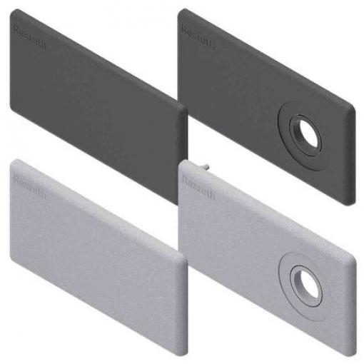 Bosch Rexroth Koncová krytka, Polypropylen barva Černá, pasuje do profilu: 45 x 90 mm
