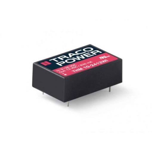 TRACOPOWER Měnič DC/DC THM 10WI, výstup: 15 V dc 5 kV dc, Vin 75V dc 333 mA, Vin 18V 10 W -40 °C 90 °C Průchozí otvor