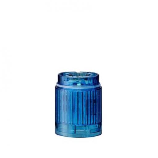 Patlite, rozsah: LR4 barva čočky Modrá Stálé LED Světelný modul 85 dB 24V dc barva pouzdra Modrá základna 40 mm DC IP54