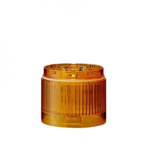 Patlite, rozsah: LR6 barva čočky Žlutá Stálé LED Světelný modul 88 dB 24V dc barva pouzdra Žlutá základna 60 mm AC/DC