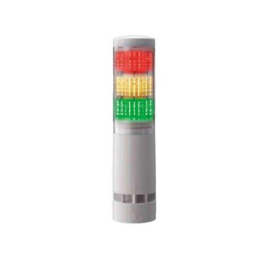 Patlite Signální věž, řada: LA6 RGB LED Bzučák barva Čirá 24V dc Přímá