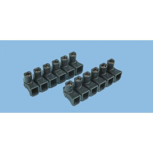 Legrand Svorkovnice bez pojistky 10 mm², Přímá Černá, počet cest: 12 32A, 10 mm² Šroubová Ochrana drátu