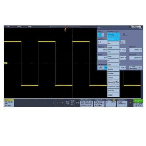 Software pro osciloskopy Generátor svévolných funkcí SUP3 AFG, pro použití s: MDO řady 3 Tektronix