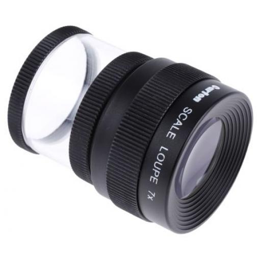 Zvětšovací sklo, poměr zvětšení: 7x průměr čočky 25 mm RS PRO