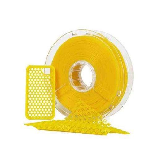 Vlákna pro 3D tiskárny, Žlutá 1.75 mm 750 g Termoplastický polyuretan 95A Polymaker