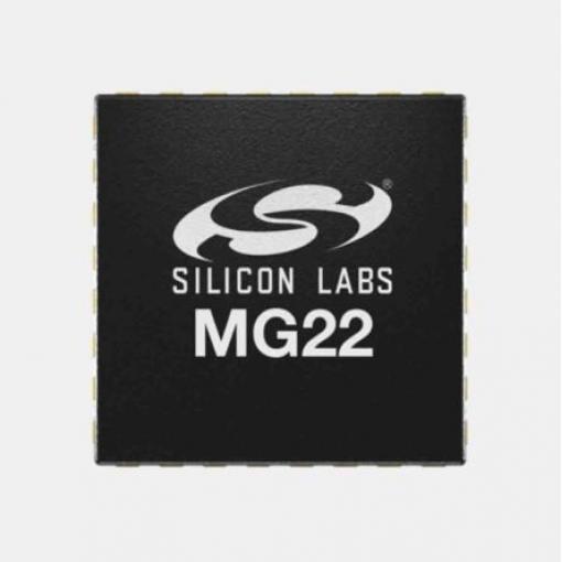 Silicon Labs Bezdrátový mikrokontrolér EFR32MG22C224F512GN32-C 32 bit ARM Cortex M33 76.8 MHz 512kB Blesk 32 kB RAM,