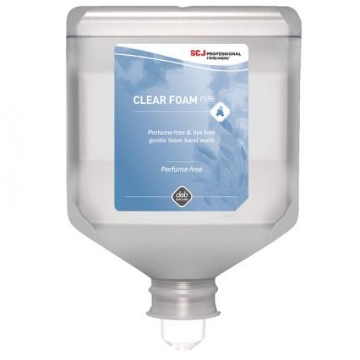 SCJ Professional Čistič na ruce, Čirá, vůně: Neparfémované, Clear FOAM, 2 L Patrona, sortiment: CLR