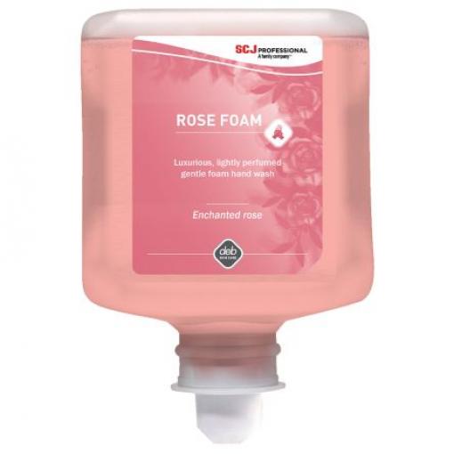SCJ Professional, vůně: Růžová, Rose FOAM, 1 L Certifikace ECARF