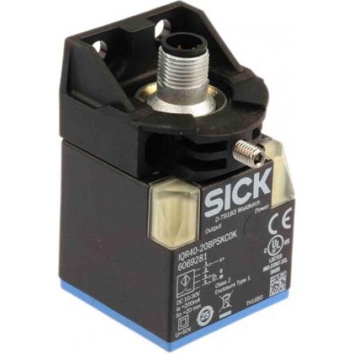 SICK Snímač přiblížení IQR40-20BPSKC0K Blok M12 200 mA IQR40 IP68 PnP 250 Hz 20 mm 30 V dc