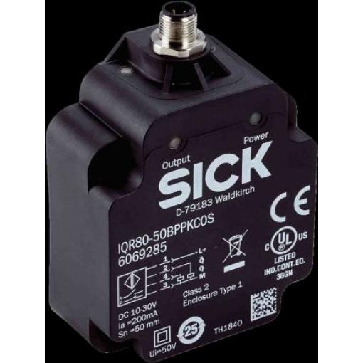 SICK Snímač přiblížení IQR80-50BPPKC0S Blok M12 200 mA IQR80 IP68 PnP 250 Hz 50 mm 30 V dc
