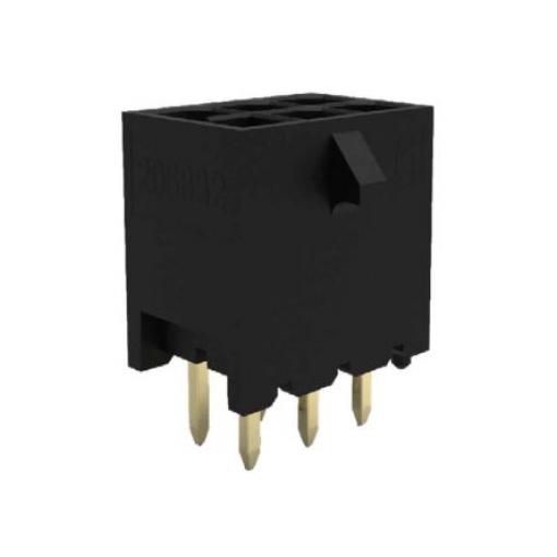 Konektor PCB, řada: 206832, počet kontaktů: 18, počet řad: 2, rozteč: 3mm, orientace těla: Svislý