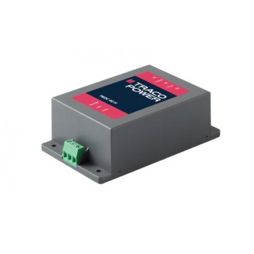 TRACOPOWER Měnič DC/DC TMDC 60H, výstup: 12 V dc 3 kV, Vin 160V dc 5 A, Vin 80V -40 °C 75 °C Montáž na rám
