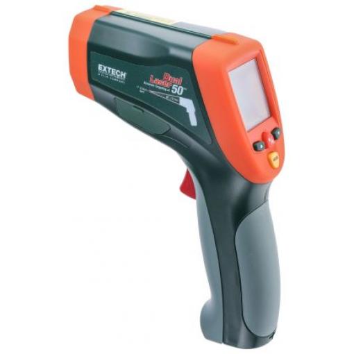 Extech Infračervený teploměr, číslo modelu: 42570 -50 °C, Max Teplota 2200 °C, přesnost: 1 °C, Stupně, Fahrenheit