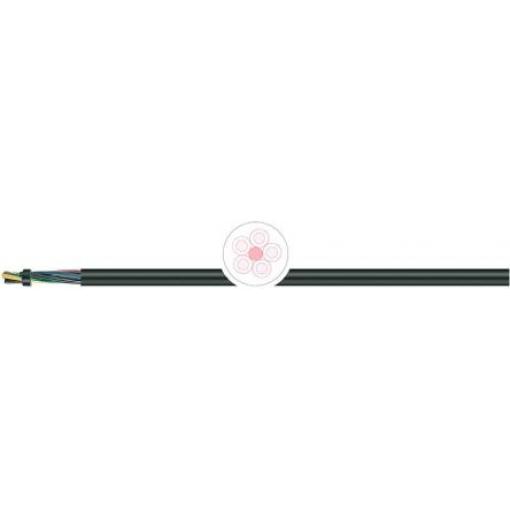 RS PRO Napájecí kabel, řada: H07RN-F 2žilový 100 m Elastomer plášť, Černá, vnější průměr: 8.5 → 11 mm OD, 450/750 V 60