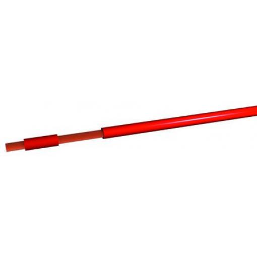 Zapojovací vodič, řada: H07V-K plocha průřezu 10 mm², typ kabelu: Vodič PVC, Červená, 450/750 V 100 m 8 AWG