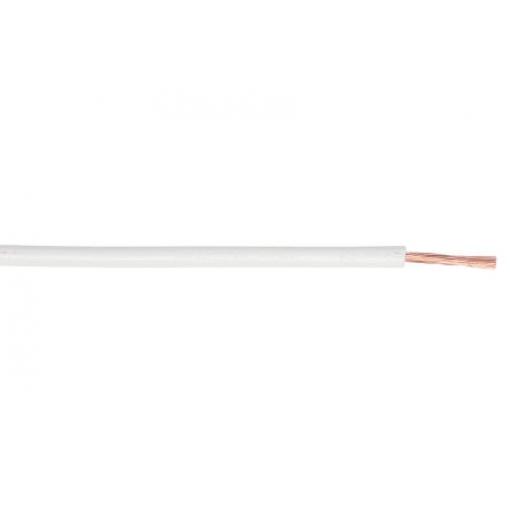 Zapojovací vodič, řada: H07V-K plocha průřezu 2.5 mm², typ kabelu: Vodič PVC, typ kabelu: Přístrojový kabel, Bílá,