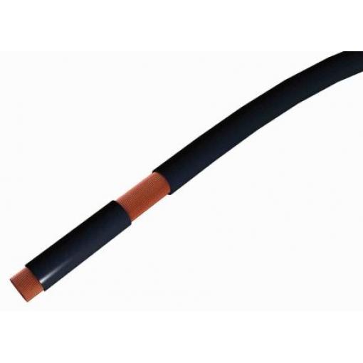 Zapojovací vodič, řada: H07V-K plocha průřezu 6 mm², typ kabelu: Vodič PVC, typ kabelu: Přístrojový kabel, Černá,