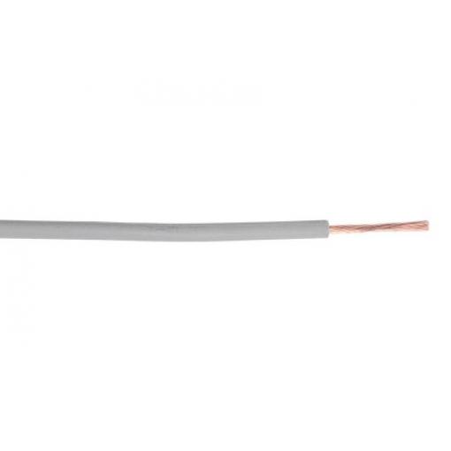 Zapojovací vodič, řada: H05V-K plocha průřezu 1 mm², typ kabelu: Vodič PVC, typ kabelu: Přístrojový kabel, Šedá, 450/750