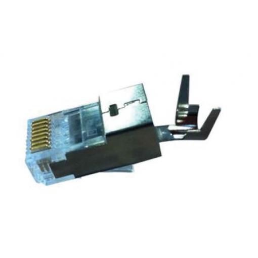 CAE Multimedia Connect Konektor RJ45, řada: MMS-00015-02 SINGLE Vnější Kat6, počet cest: 100, Rovný, Kabel Stíněné,
