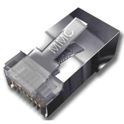 CAE Multimedia Connect Konektor RJ45, řada: MMS-000013-02 SINGLE Vnější, počet cest: 100, Rovný, Kabel Stíněné, počet