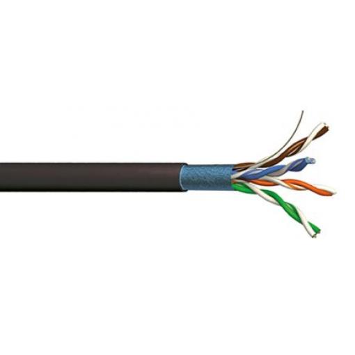 S2Ceb-Groupe Cae Kat6 Kabel Cat6, řada: Cat 6, Černá, Polyvinylchlorid 100 m, typ pláště: Stíněné
