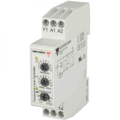 Regulátor hladiny, řada: CLD1EA1CM24 1vstupový Lišta DIN 5 V Carlo Gavazzi 24V 30 μs, typ vstupní: Analogové, výstup: