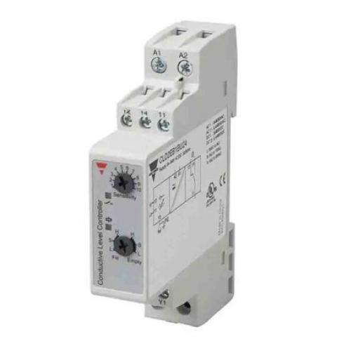 Regulátor hladiny, řada: CLD2EB1BU24 2vstupový Lišta DIN 5 V Carlo Gavazzi 24V 5 s, typ vstupní: Analogové, výstup: Relé