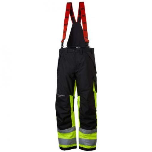 Helly Hansen Alna Černá Vodotěsný Reflexní kalhoty 34 in