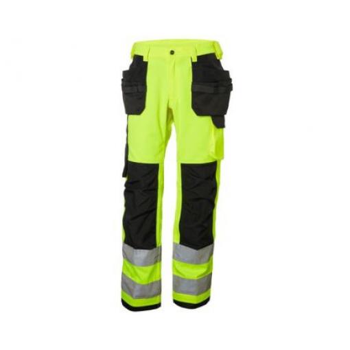 Helly Hansen Alna Černá, Zelená, Bílá, Žlutá Reflexní kalhoty 39 in