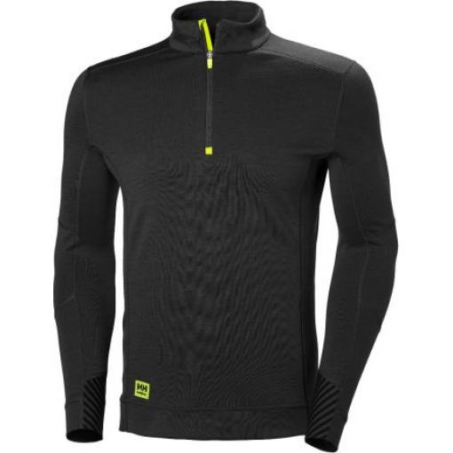 Helly Hansen, Černá, Polypropylen Zateplené spodní triko, SC: S