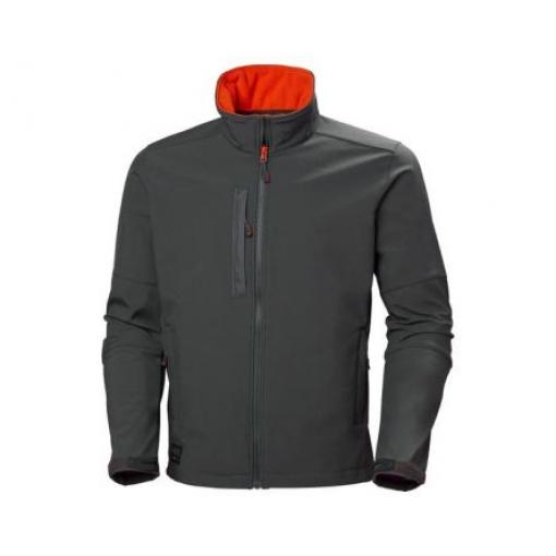 Helly Hansen Bunda Softshell pánská, SC: S, Černá Vodovzdorný, řada: Kensington No