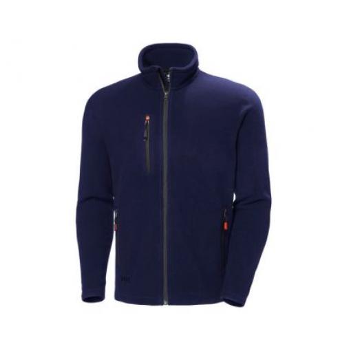 Flísová bunda Unisex, dobrá viditelnost: Ne, SC: XL, Tmavomodrá Helly Hansen, řada: Oxford
