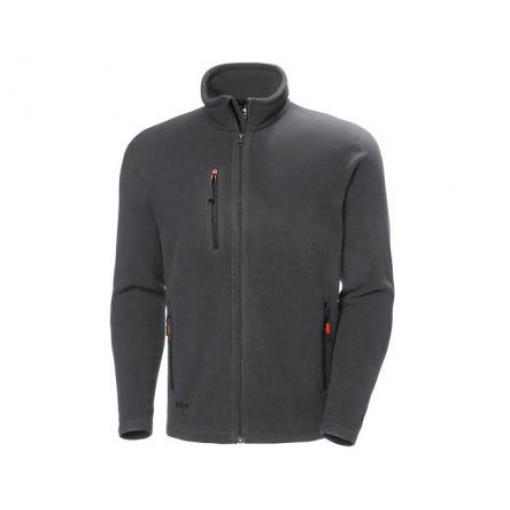 Flísová bunda Unisex, SC: L, Šedá, Polartec Zip Helly Hansen, řada: Oxford No