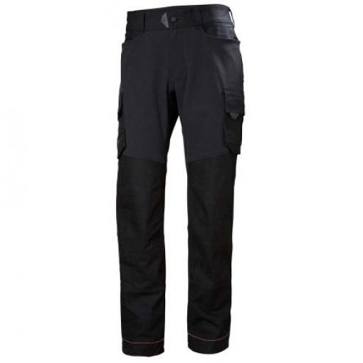 Helly Hansen Pracovní kalhoty No, SC: M velikost 34 in v pase, Černá, řada: Chelsea Evolution